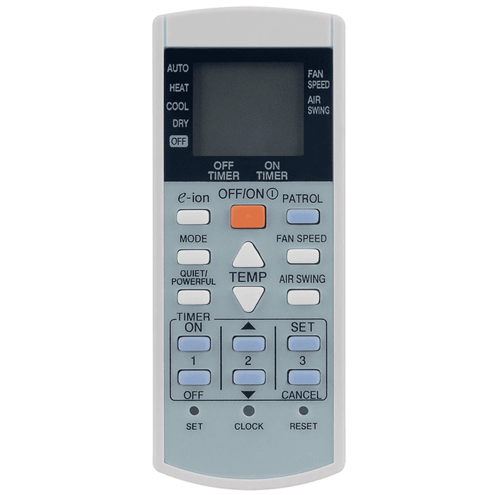 SupRShield Panasonic CU-E7HKR Air Conditioner Remote Control