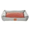 M-Pets Large 61 x 23 x 86 cm Moon Pet Bed Orange/Grey