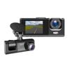 I-hawk Defender Dual Dash Camera Full Hd 1080p Wide Angle Lens Black