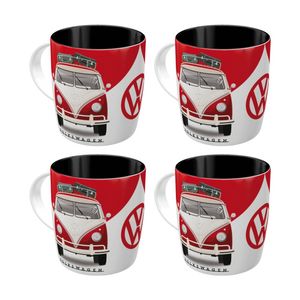 4x Nostalgic-art Ceramic Mug Retro Design 330ml Vw