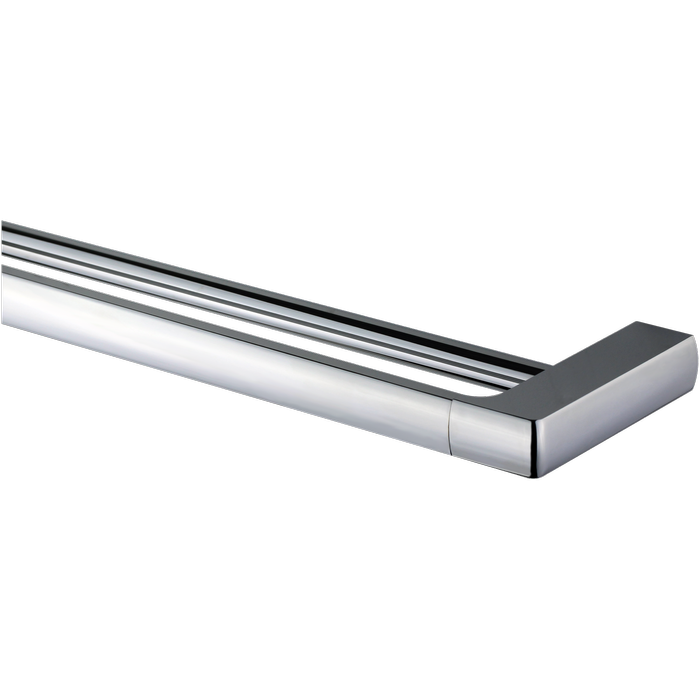 MIXX 800mm Chrome Sandalwood Double Rail