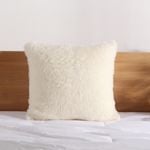 Dreamaker Australian Wool Pile Pillow Protector - Euro 65x65cm