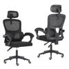 Office Chair Ergonomic Reclining VELTRA - BLACK - VELTRA | Black | Mesh,PP