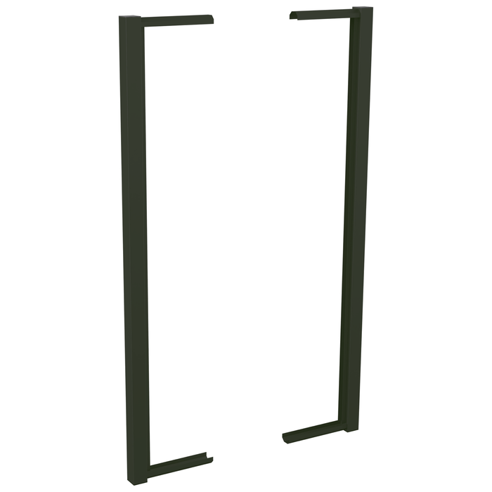 ProtectorAl 1806H Woodland Grey Aluminium Gate Frame Kit for Bunnings Steel Sheet Infill - 2 Pack