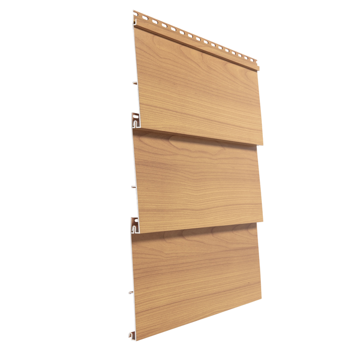 DECO 160 x 15mm Coastal Spotted Gum DecoClad Aluminium Weatherboard Cladding