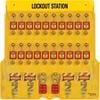 Master Lock 20 Padlock And Accessories Lockout Station