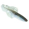 Chasebaits 4.25 Inch 110mm Flacid Shad Baits Soft Plastic Fishing Lures - Pearl Minnow