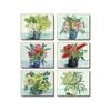 Cinnamon Cork Backed Coasters Set of 6 - Native Vase