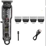 OZK Transparent Hair Clipper Black