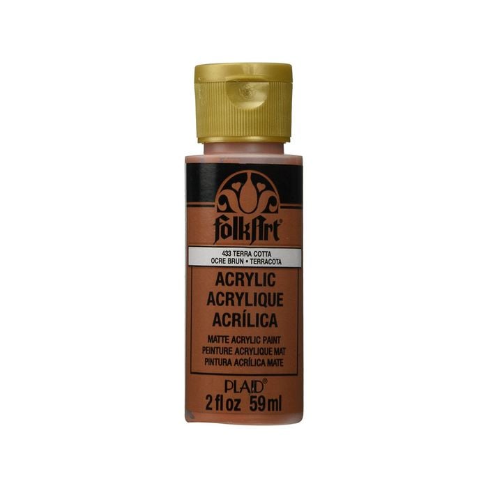 Folkart Premium Acrylic Paint 59ml Terracotta