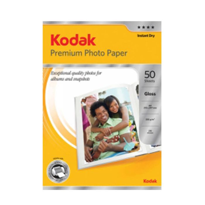 Kodak Premium Photo Paper A4 (50pk) (Gloss)