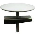 Kinetic White Basin Cover Plate