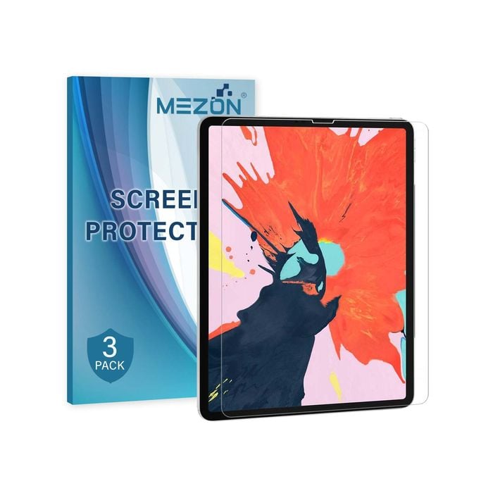3 Pack MEZON Apple iPad Pro 12.9" 2018 Ultra Clear Film Screen Protectors