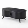 Elbasan 120cm Coffee Table Black