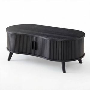 Elbasan 120cm Coffee Table Black