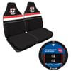 St Kilda Fc Official Afl Seat Cover And Steering Wheel Cover Combo