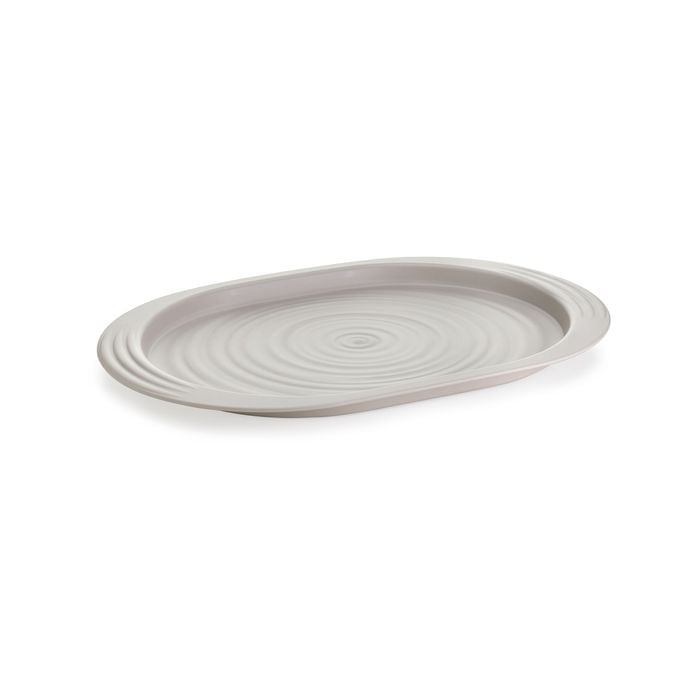 Guzzini Earth Tierra 47.5cm Plastic Tray Large - Taupe
