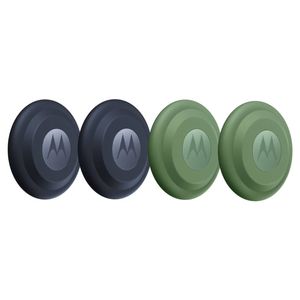 Motorola Moto Tag 4-Pack Bluetooth Tracker PG38C06066 - Blue/Green