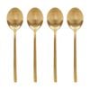 Argon Tableware Stainless Steel Dessert Spoons - 20cm - 8x Durable Rust Resistant Stainless Steel Dishwasher Safe Flatware Set