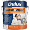 Dulux 4L Vivid White Low Sheen Wash&Wear Interior Paint