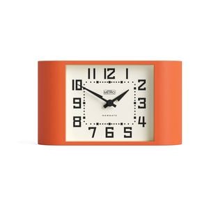 Newgate Mini Metro Mantel Clock-pumpkin Orange