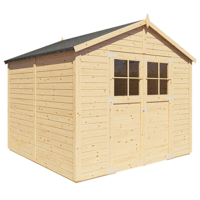 Trekk 2.45 x 2.39m Beechworth Timber Shed