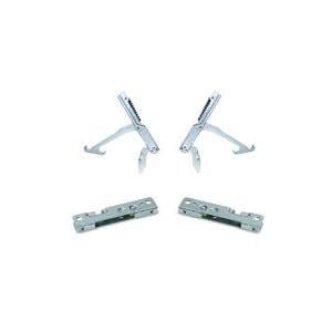 X2 Oem Oven Door Hinges Assembly With Supports 00627315kit, Suits Bosch