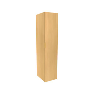 Lugna 2048 x 450 x 580mm Sand 3 Shelf 3 Drawers Right Hinged Door Storage Cabinet