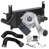 Upgrade Billet Turbo+75mm Intercooler & Hoses And Genuine Oil Feed Pipe For Nissan Navara D40 Yd25 2.5l 2010 Onwards