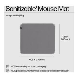 HP 100 Sanitizable Mouse Pad [8X594AA]