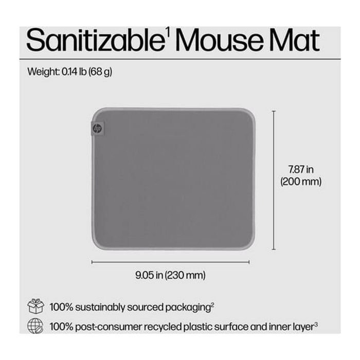 HP 100 Sanitizable Mouse Pad [8X594AA]