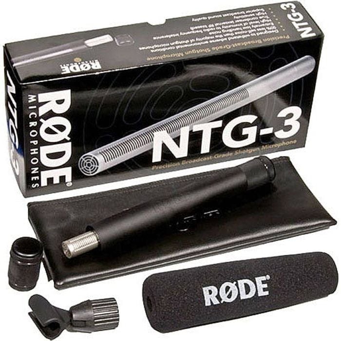 Rode Ntg3 Microphone - Non Reflective Silver