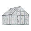 Maze Octave 8' x 12' (2.5m x 3.7m) Greenhouse - Clear Roof & Walls 