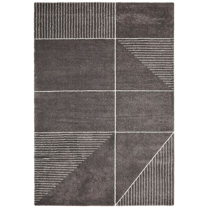 The Rug Connection Theatre 935 Charcoal 290x200cm - Large Indoor Floor Rug