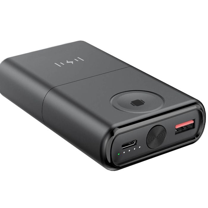 Maxxlee 10000mAh Super Fast Charging Qi Wireless Wired Apple Watch Portable Battery Charger Power Bank - 10000mAh