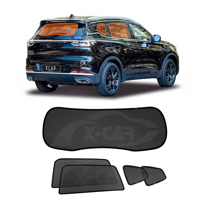 Window Sun Shades For Chery Tiggo 7 Pro 2023-onwards Car Uv Protection Windscreen Blind Mesh