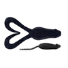 Daiwa 2023 BaitJunkie Kikker Curly Big Frog Soft Plastic Surface Fishing Lure Black UV
