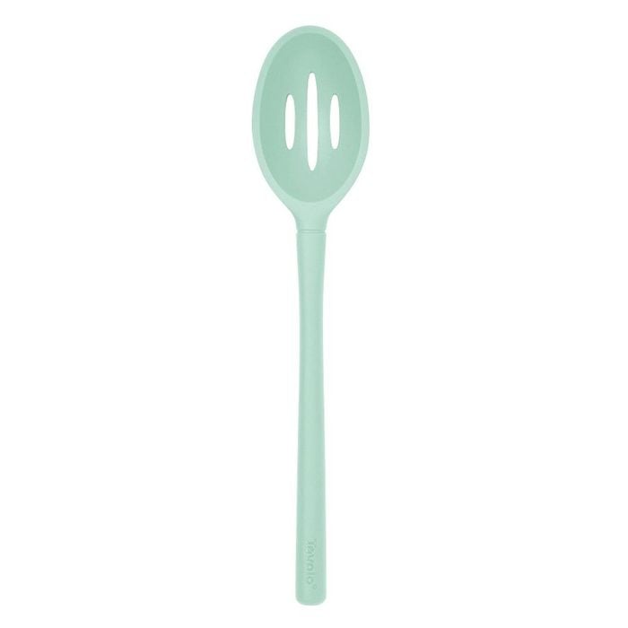 Tovolo Flex Core Silicone Slotted Deep Spoon Light Aqua