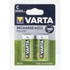 Varta C Rechargeable Batteries - 2 Pack