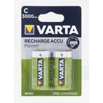 Varta C Rechargeable Batteries - 2 Pack