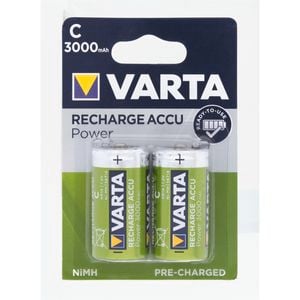 Varta C Rechargeable Batteries - 2 Pack