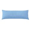 LINENOVA 1PC 100% Cotton Pillow Cases Slip Cover Pillowcase - Light Blue Body