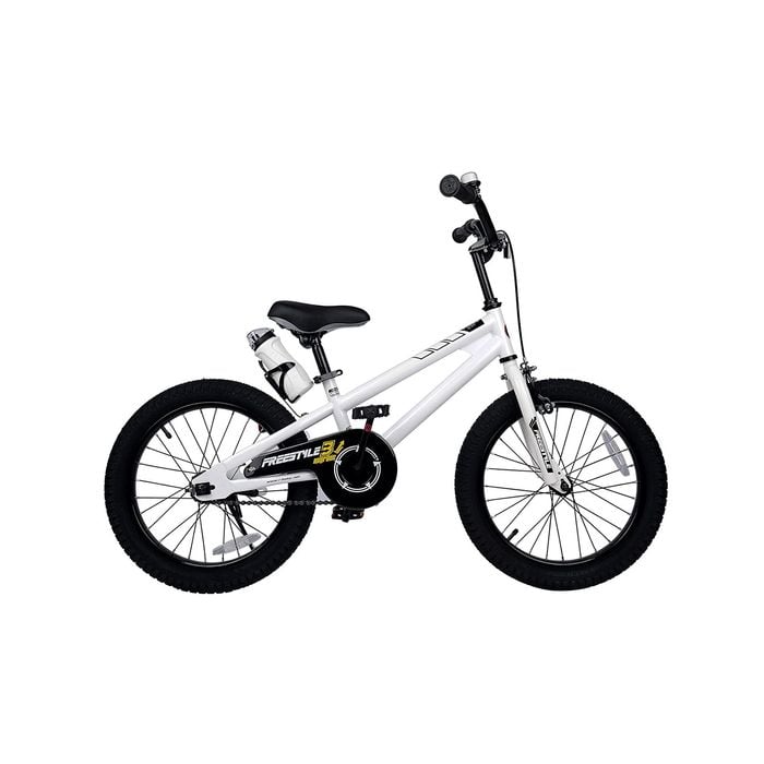 RoyalBaby BMX Freestyle Kids Bike White Bunnings Australia