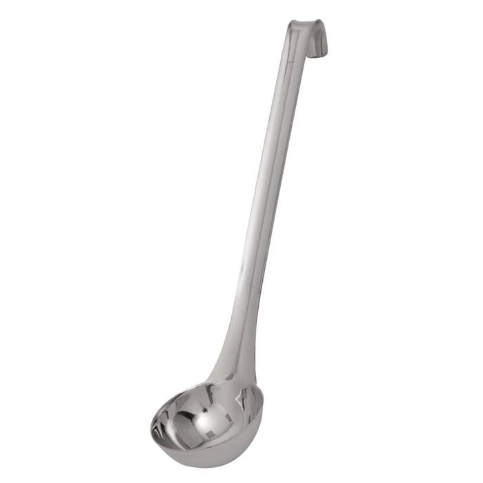 Vogue Ladle Stainless Steel Serving Utensil 122ml Hooked Handle Kitchenware
