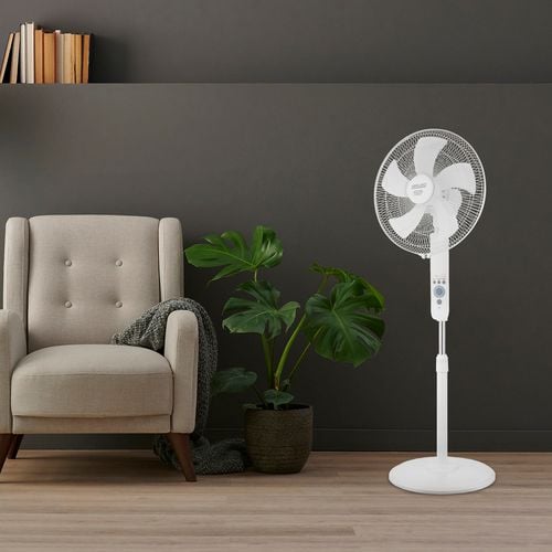 Arlec 40cm Smart Pedestal Fan With Remote Bunnings Australia