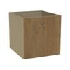Flexi Storage Clever Cube Walnut Timber Front Insert