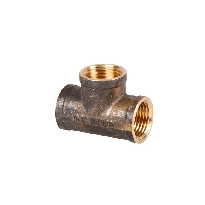 Kinetic 15mm Brass Threaded Tee