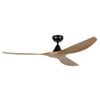 Eglo Surf 60" Dc Fan Burmese Teak/black