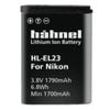 Hahnel En-el23 1790mah Battery For Nikon