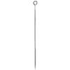 Vogue Metal Skewer Stainless Steel Hooked End Flat Profile 305mm 12 Inch Bbq Kebab Grilling